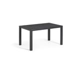 Allibert - Table de jardin - rectangulaire - gris graphite - en résine finition bois - 4 a 6 personnes - Julie by keter