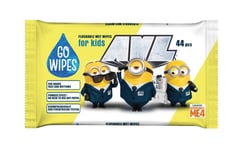 Wet Wipes Minion Gowipes 44Pcs
