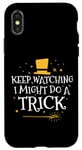 iPhone X/XS Keep Watching I Might Do A Trick Funny Magician Magician Case