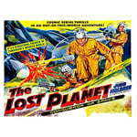 Wee Blue Coo Movie Film Lost Planet Sci Fi Adventure Space Art Print Poster Wall Decor 12X16 Inch