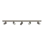 Astro Ascoli five bar spotlight brons