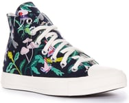 Converse A07109C All Star Enchanted Garden Trainer Navy Floral Womens UK 3 - 8