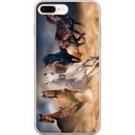 Apple iPhone 8 Plus Skal / Mobilskal - Hästar