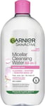 Garnier Micellar Cleansing Water, Gentle Face Cleanser & Makeup Remover 700Ml