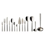 Villeroy & Boch 12-6526-9115 Boston Cutlery for up to 12 Persons, 113-Pieces, Stainless Steel