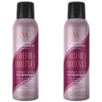 Charles Worthington Volume & Bounce Perfect Finish Hairspray 200ml -2 Pack