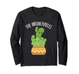 Cactus The Untouchables Cute Succulents Cactus Kids Long Sleeve T-Shirt