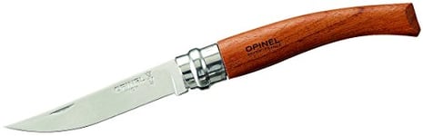 Opinel Slim-Line, Größe 10, rostfrei, bébénga-Holz