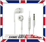 IN EAR 3.5mm WHITE EARPHONES EXTRA BASS for IPHONE IPOD SAMSUNG HTC NOKIA SONY