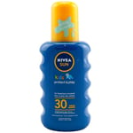 Nivea Sun Kids Protect & Play 1 X 200ml Sun Spray LSF30 Waterproof -for Children