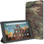 Case For Army Camouflage Fire Hd 10 Tablet (9th/7th Generation, 2019/2017 Release) Waterproof Kindle Case Case Tablet Fire Hd 10 Auto Wake/sleep For 10.1 Inch Tablet