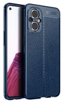 Oppo OPPO Find X5 Lite Leather Texture Case Navy