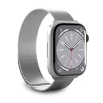 Puro Stainless Milanese Steele Band för Apple Watch 38-41 mm Svart