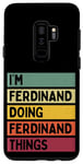 Galaxy S9+ I'm Ferdinand Doing Ferdinand Things Funny Personalized Case