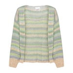 Pool Knit Cardigan - Blue/Green Mix