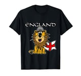 St. George's Day Lion English Flag England T-Shirt