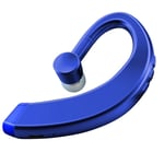 Bluetooth V5.0 Business écouteur HIFI Réduction du bruit HD Calling Zero Delay écouteurs sans fil Sweatproof 180 Tour d'oreille rotatif Casque unique avec micro,Blue