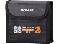 Sunnylife Fodral Fodral För 3X Batteri Till Dji Avata 2 Drönare Brandsäkert / At2-Dc783-3
