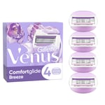 Lames De Rasoir Comfortglide Breeze Venus - La Boite De 4 Lames