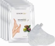 Sunewmed_Nourishing Foot Cream Mask Rejuvenating And Regenerating Foot Mask In The Form Of Olive Oil Socks