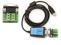 KALEA-INFORMATIQUE Convertisseur USB vers RS422 RS485 avec Chipset FTDI FT232. Cordon 1.8M avec Protection magnétique