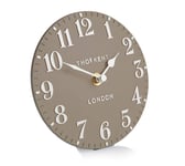 Thomas Kent Arabic Mantel Clock in Clay Colour 6"