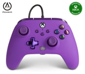 PowerA Enhanced Wired Controller for Xbox Series X|S – Royal Purple, Gamepad, Wired Video Game Controller, Gaming Controller, Xbox Series X|S