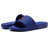 Polo Ralph Lauren Homme Polo Slide Sandale coulissante, Heritage Royal Tribord Rouge, 43 EU