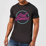 Rod Stewart Neon Men's T-Shirt - Black - XL