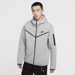 Nike Luvtröja NSW Tech Fleece - Grå/Svart adult