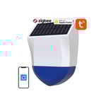 Neo utomhussiren Zigbee & Tuya-kompatibel med solpanel