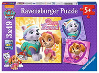 Ravensburger - Puzzle Enfant - Puzzles 3x49 p - Charmantes chiennes - Pat'Patrouille - Dès 5 ans - 08008