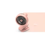360° Portable Usb Fan With Humidifer Air Purifier Rechargeable 1200 Mah Desktop Mini Fans 3 Speed Super Mute Cooler Cooling-Pink
