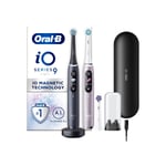 Oral-B iO Series 9 Duo dobbeltpakke elektrisk tandbørste, sort/rosa ➞ På lager - klar til levering