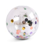 FILIBABBA - Beach ball Alfie - Rainbow Confetti - (FI-03014)