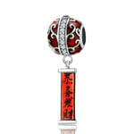 shangwang Red Diy Beaded 925 Sterling Silver Lantern Mouse Koi Silver Beads Suitable For Pandora Bracelet EFC134