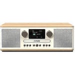 Pure CLASSIC-CD6 DAB+/FM CD Radio with Bluetooth - White & Oak