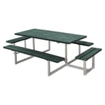 PLUS Picknickbord Basic med Påbyggnad 260 cm ReTex 185813-31P