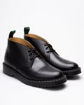 Solovair, 3 Eye Chukka Boot-Black Hi-Shine
