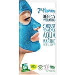 7TH HEAVEN Aquamarine Intensely Hydrating & Cleansing Skin Peel Off Mask 10ml
