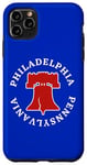 Coque pour iPhone 11 Pro Max Philadelphie Pennsylvanie Liberty Bell Patriotic Philly