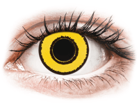 CRAZY LENS - Yellow Twilight - Endags dioptrisk (2 linser)