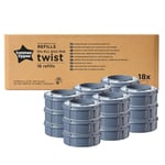 Tommee Tippee Recharges Twist & Click x18 GRIS