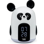 Réveil & Veilleuse Panda - BIGBEN INTERACTIVE - Minuteur - Radio réveil - Blanc et noir