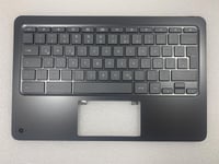 HP Chromebook x360 11 G1 937247-041 921809-041 Germnay German Keyboard Palmrest