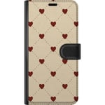 Nothing Phone (3a) Pro Plånboksfodral Heart Grid