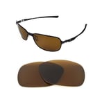NEW POLARIZED BRONZE REPLACEMENT LENS FOR OAKLEY C-WIRE SUNGLASSES