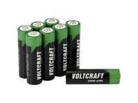Voltcraft Vc-16044355 Uppladdningsbart Aa-Batteri Nizn 1500 Mah 1,6 V 1,6 V 8 St