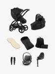 egg3 Pushchair, Carrycot & Accessories with Cybex Cloud T Car Seat and Base T Luxury Bundle