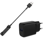 Fitbit Flex 2 Väggladdare 18W + laddkabel, 18cm